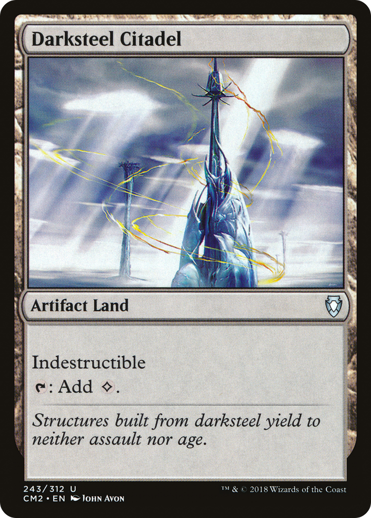 Darksteel Citadel (CM2-243) [Commander Anthology Volume II] MTG Single Wizards of the Coast