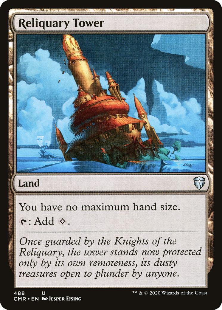 Reliquary Tower (CMR-488) [Commander Legends] MTG Single Wizards of the Coast