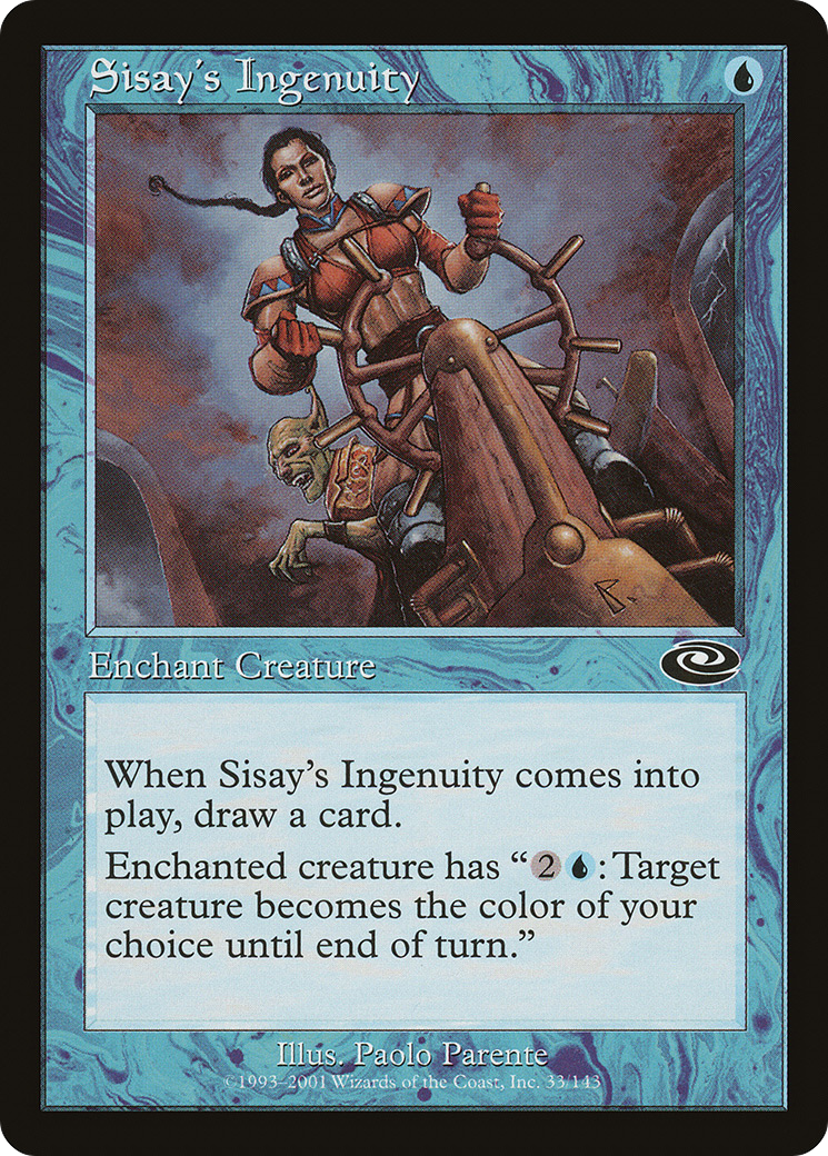 Sisay's Ingenuity (PLS-033) [Planeshift] Foil MTG Single Wizards of the Coast