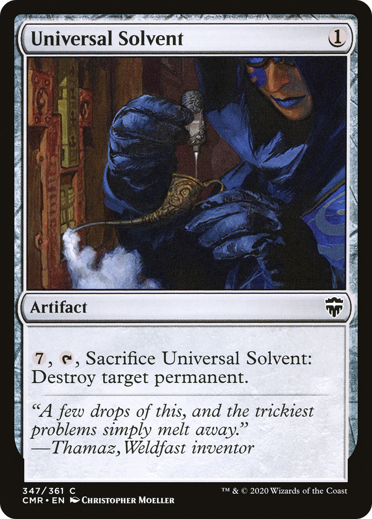 Universal Solvent (CMR-347) [Commander Legends] MTG Single Wizards of the Coast