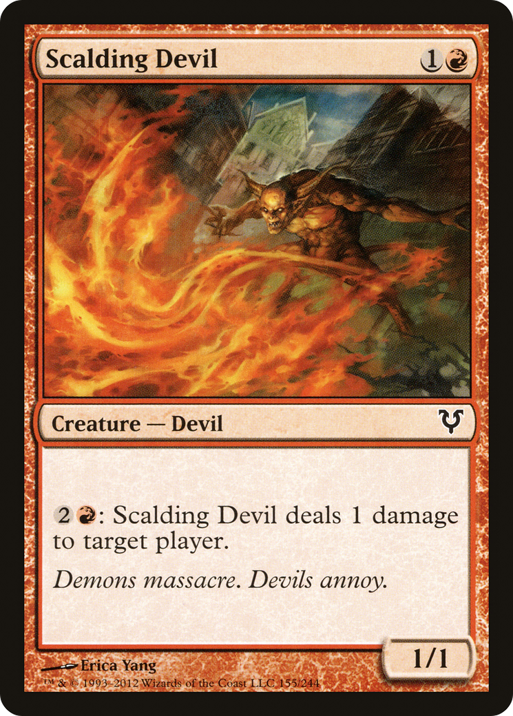 Scalding Devil (AVR-155) [Avacyn Restored] MTG Single Wizards of the Coast