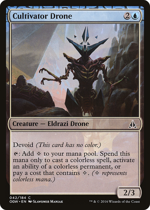 Cultivator Drone (OGW-042) [Oath of the Gatewatch] MTG Single Wizards of the Coast