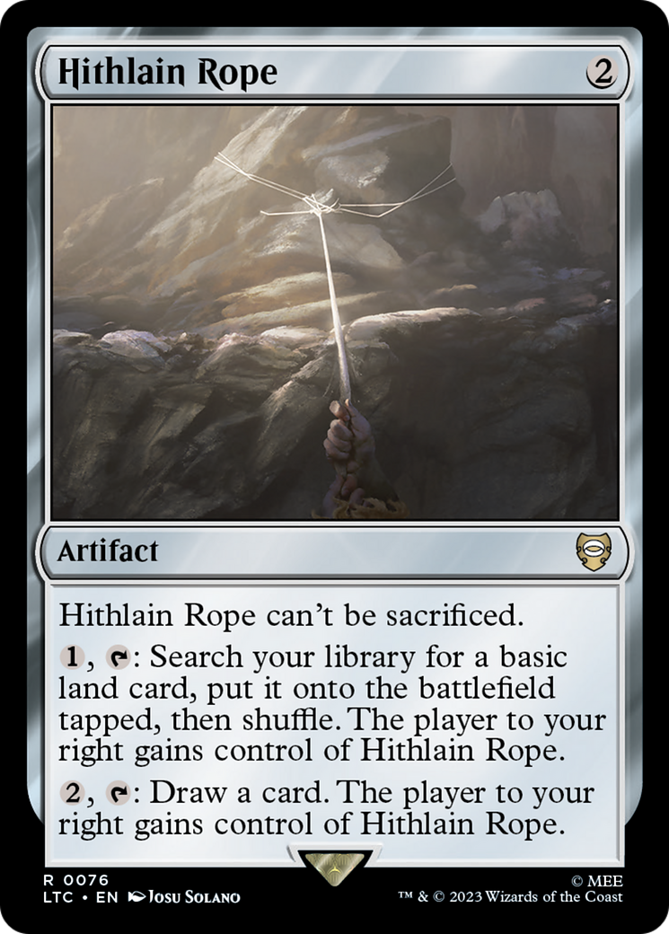 Hithlain Rope (LTC-076) [Tales of Middle-earth Commander] MTG Single Wizards of the Coast