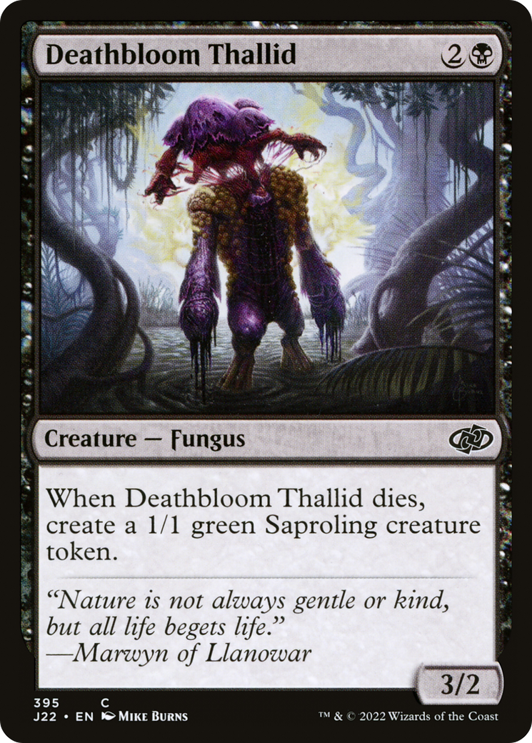 Deathbloom Thallid (J22-395) [Jumpstart 2022] MTG Single Wizards of the Coast