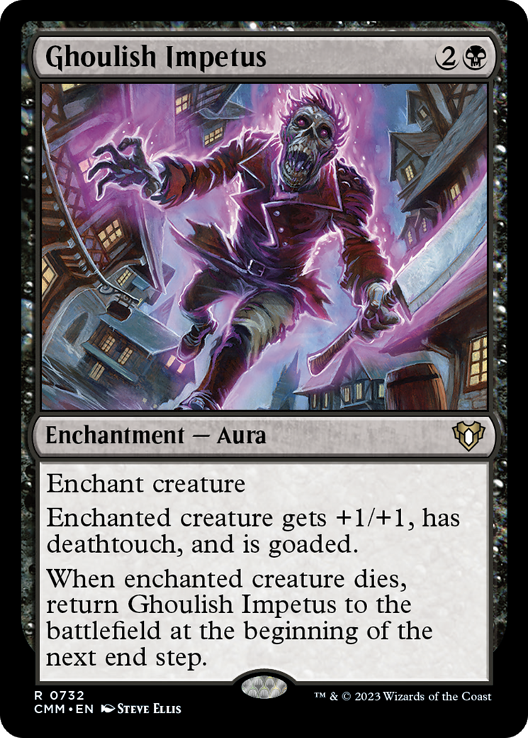 Ghoulish Impetus (CMM-732) [Commander Masters] MTG Single Wizards of the Coast