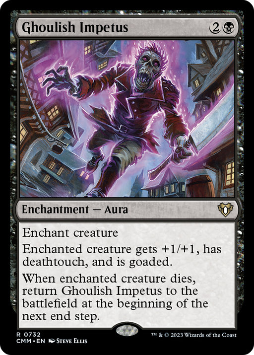 Ghoulish Impetus (CMM-732) [Commander Masters] MTG Single Wizards of the Coast