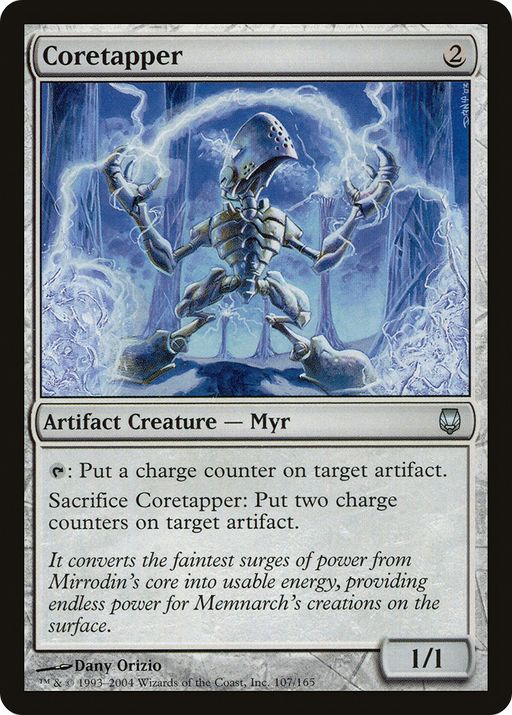 Coretapper (DST-107) [Darksteel] Foil MTG Single Wizards of the Coast