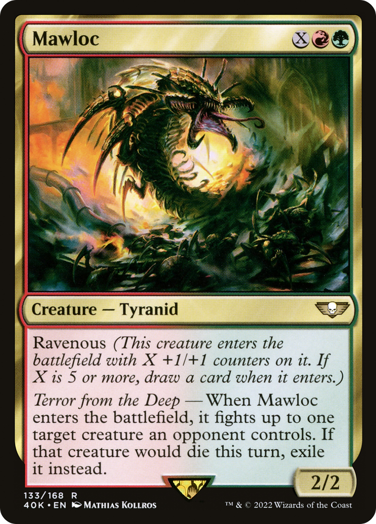 Mawloc (40K-133) [Warhammer 40,000 Commander] MTG Single Wizards of the Coast