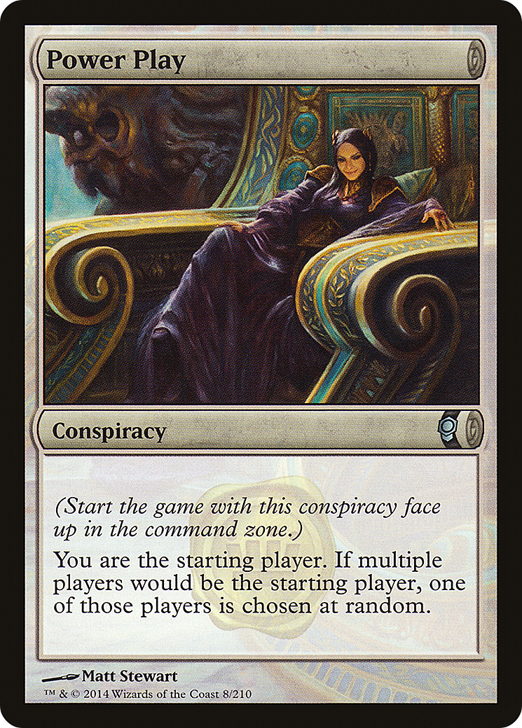 Power Play (CNS-008) [Conspiracy] Foil MTG Single Wizards of the Coast