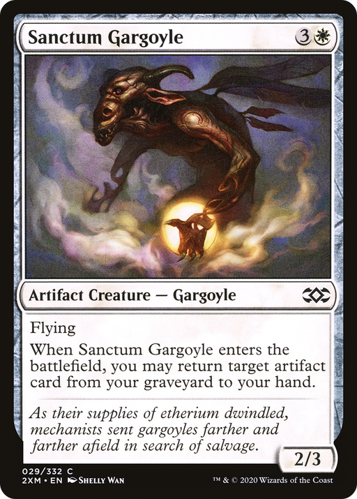 Sanctum Gargoyle (2XM-029) [Double Masters] MTG Single Wizards of the Coast