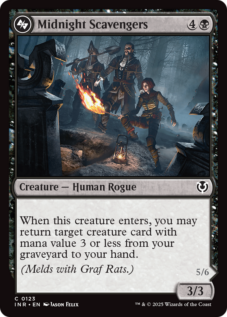 Midnight Scavengers (INR-123) [Innistrad Remastered] MTG Single Wizards of the Coast