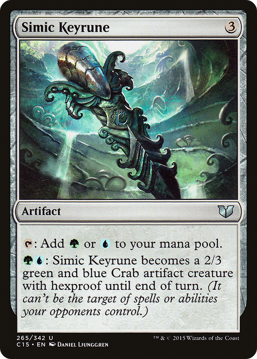 Simic Keyrune (C15-265) [Commander 2015] MTG Single Wizards of the Coast