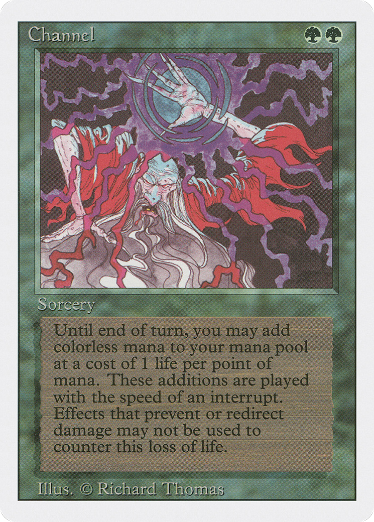 Channel (3ED-188) [Revised Edition] MTG Single Wizards of the Coast