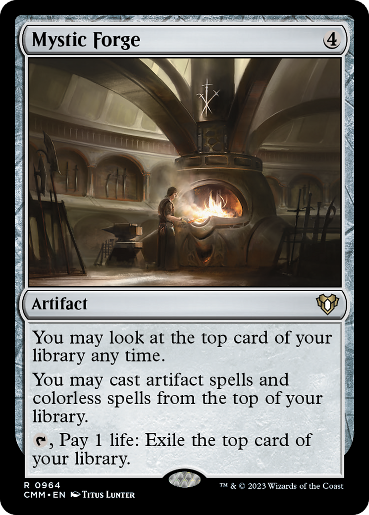 Mystic Forge (CMM-964) [Commander Masters] MTG Single Wizards of the Coast