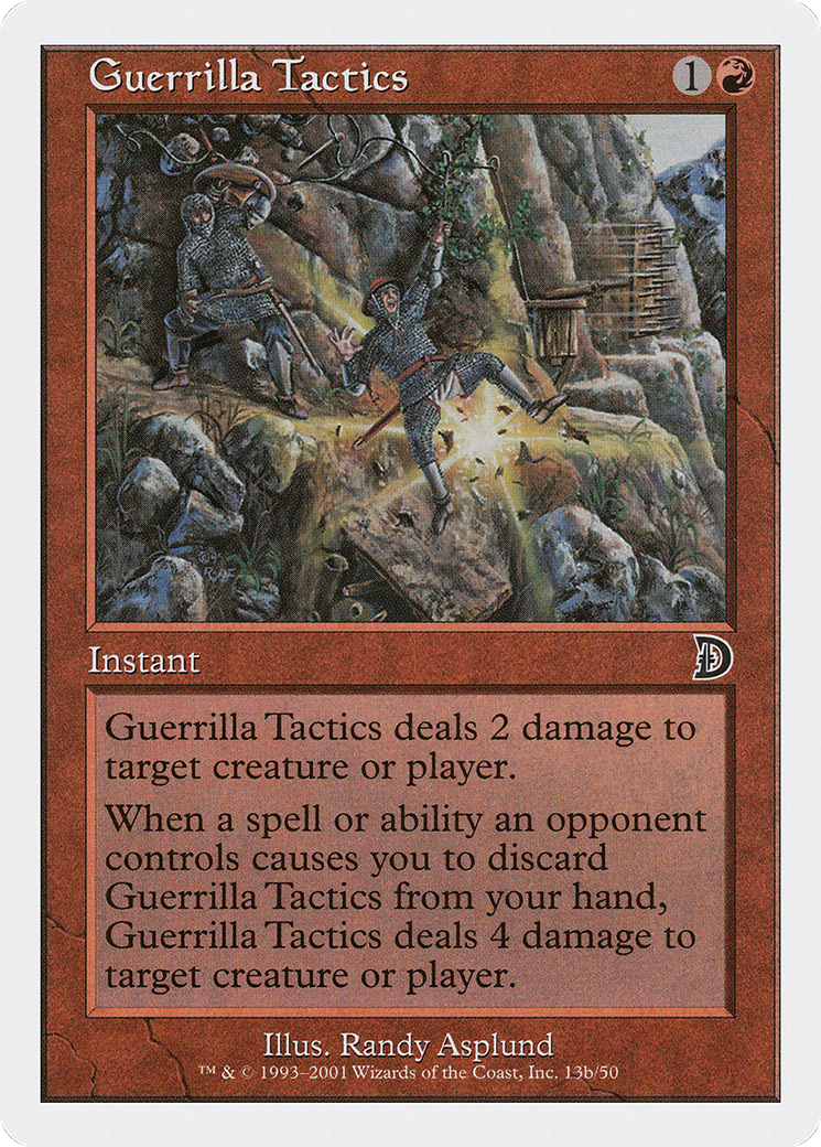 Guerrilla Tactics (DKM-13B) [Misc] Deckmasters MTG Single Wizards of the Coast