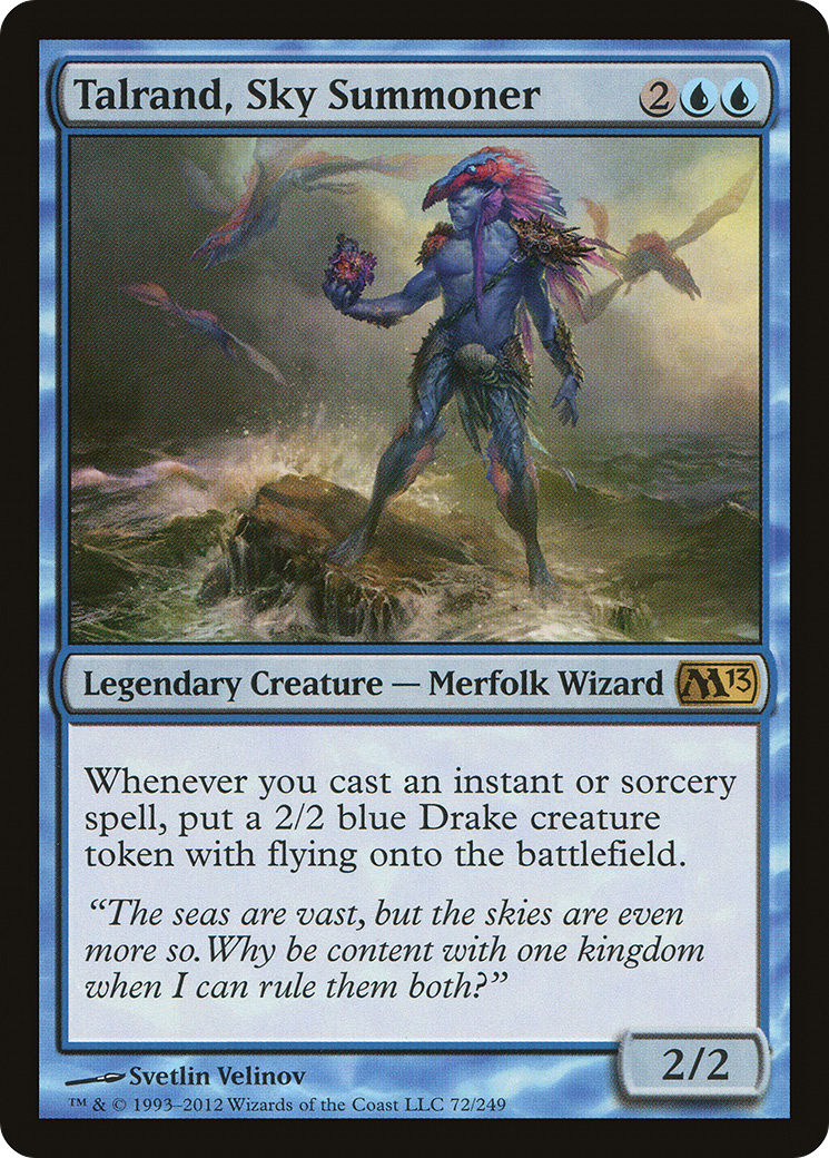Talrand, Sky Summoner (M13-072) [Magic 2013] MTG Single Wizards of the Coast