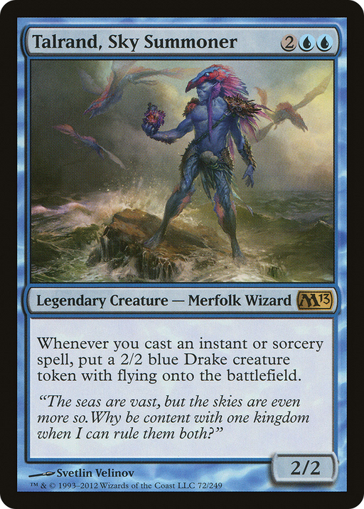 Talrand, Sky Summoner (M13-072) [Magic 2013] MTG Single Wizards of the Coast