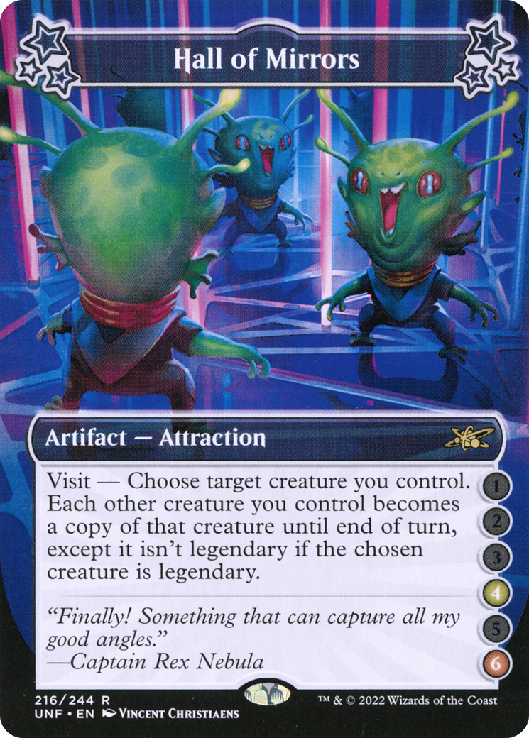 Hall of Mirrors (4-6) (UNF-216) [Unfinity] MTG Single Wizards of the Coast