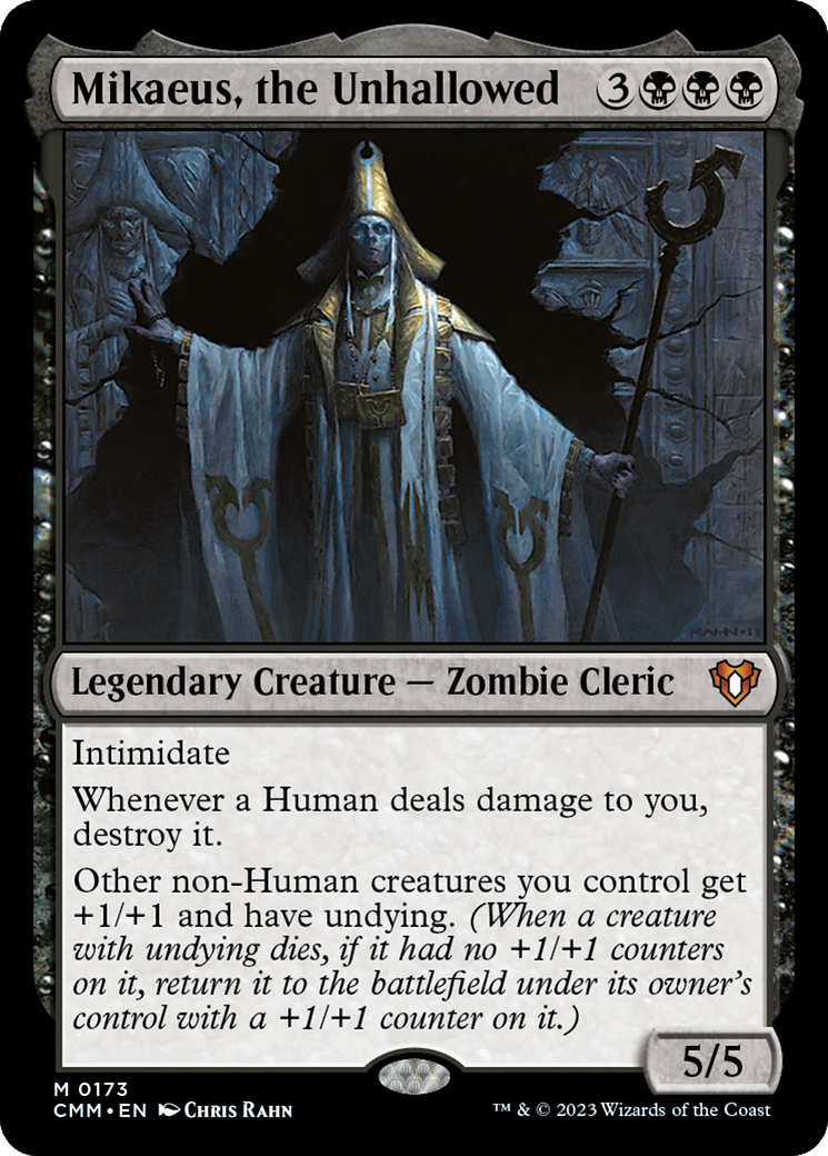 Mikaeus, the Unhallowed (CMM-173) [Commander Masters] MTG Single Wizards of the Coast