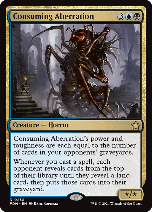 Consuming Aberration (FDN-238) [Foundations] MTG Single Wizards of the Coast