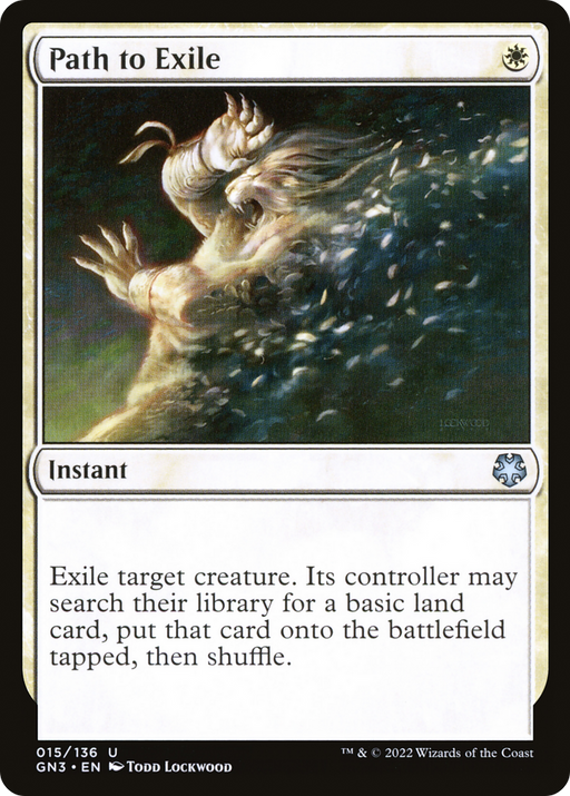 Path to Exile (GN3-015) [Misc] Game Night: Free-for-All MTG Single Wizards of the Coast
