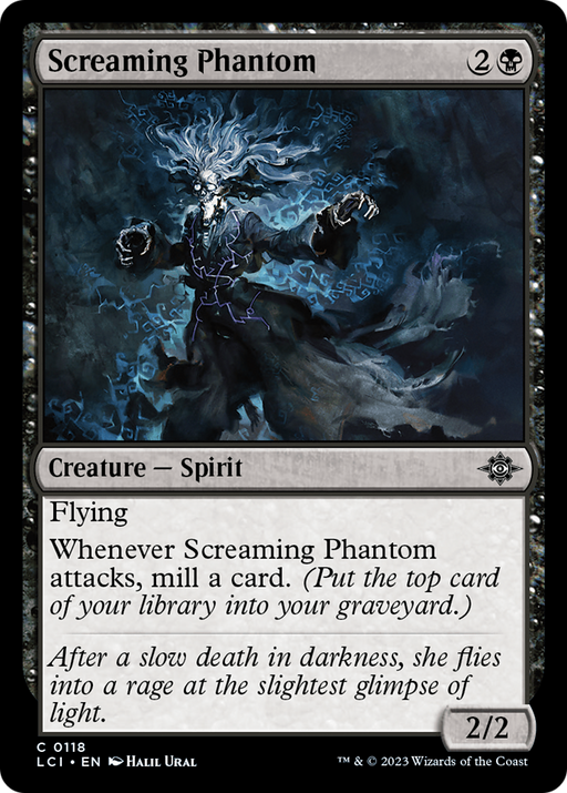 Screaming Phantom (LCI-118) [The Lost Caverns of Ixalan] MTG Single Wizards of the Coast