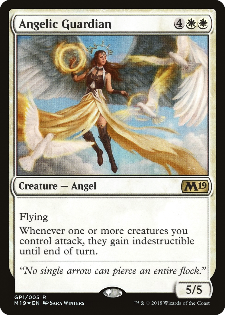 Angelic Guardian (2018 Gift Pack) (GBP-GP1) [M19 Gift Pack] Foil MTG Single Wizards of the Coast
