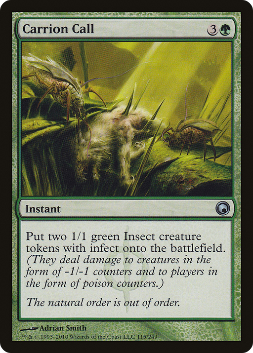 Carrion Call (SOM-115) [Scars of Mirrodin] Foil MTG Single Wizards of the Coast