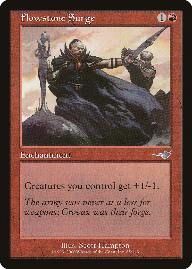 Flowstone Surge (NMS-085) [Nemesis] MTG Single Wizards of the Coast