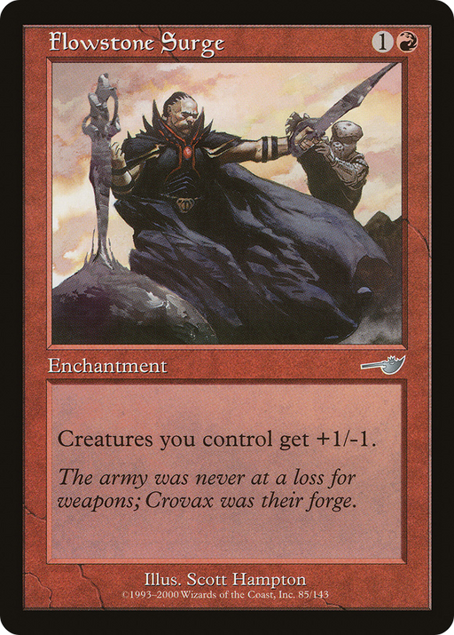 Flowstone Surge (NMS-085) [Nemesis] MTG Single Wizards of the Coast