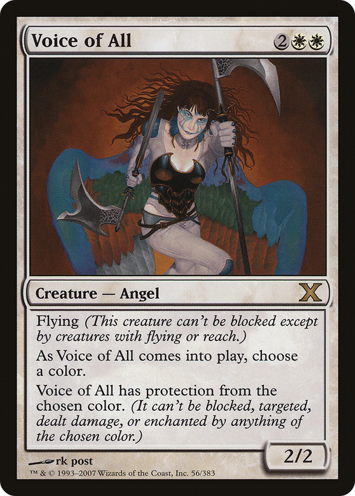 Voice of All (10E-056) [Tenth Edition] MTG Single Wizards of the Coast