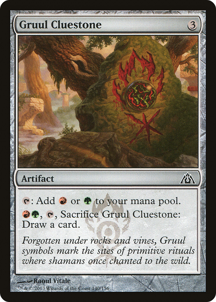 Gruul Cluestone (DGM-140) [Dragon's Maze] MTG Single Wizards of the Coast