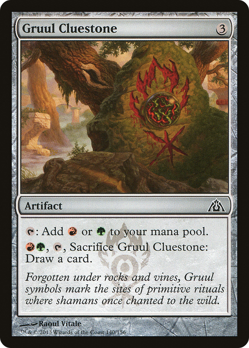 Gruul Cluestone (DGM-140) [Dragon's Maze] MTG Single Wizards of the Coast