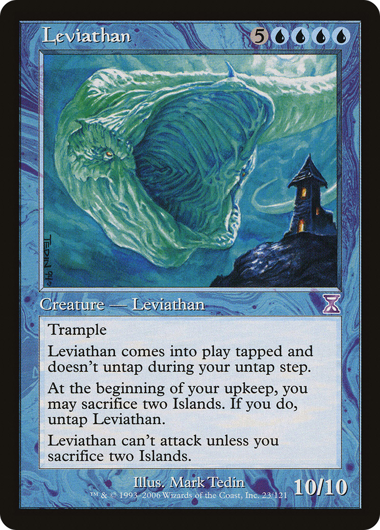 Leviathan (TSB-023) [Time Spiral Timeshifted] Foil MTG Single Wizards of the Coast