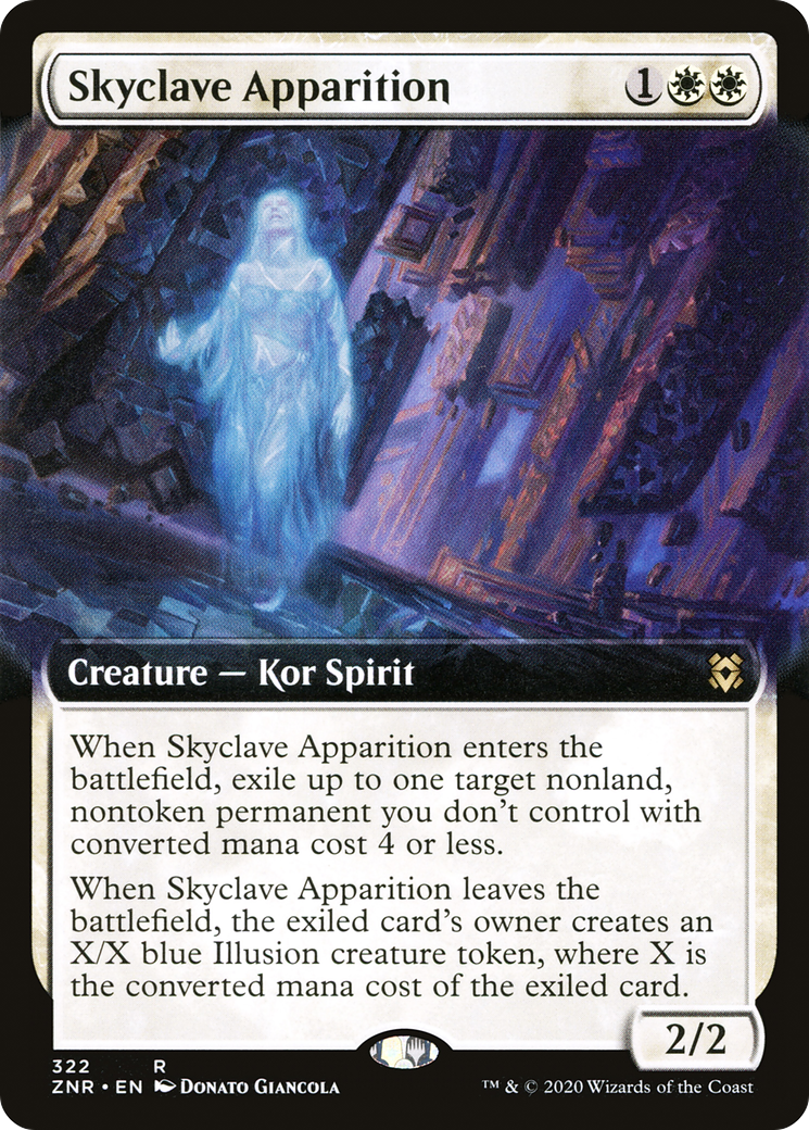 Skyclave Apparition (ZNR-322) [Zendikar Rising] (Extended Art) Foil MTG Single Wizards of the Coast