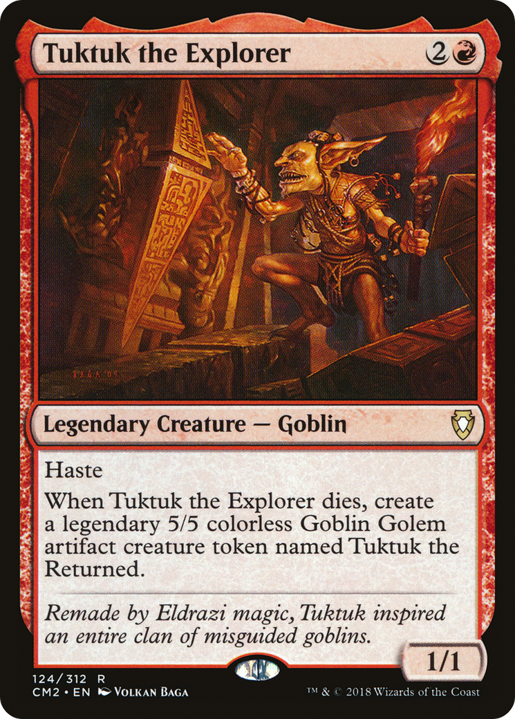 Tuktuk the Explorer (CM2-124) [Commander Anthology Volume II] MTG Single Wizards of the Coast