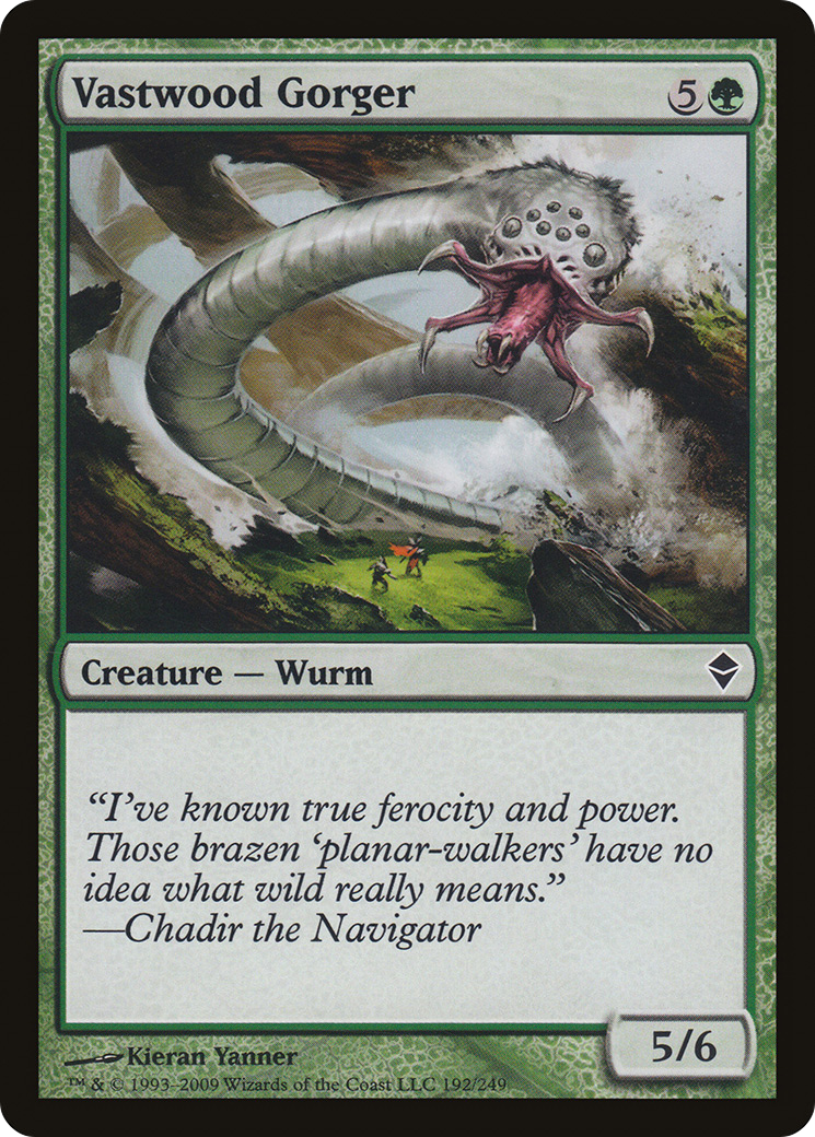 Vastwood Gorger (ZEN-192) [Zendikar] Foil MTG Single Wizards of the Coast