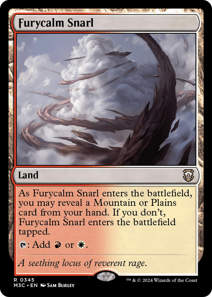 Furycalm Snarl (M3C-345) [Modern Horizons 3 Commander] MTG Single Wizards of the Coast