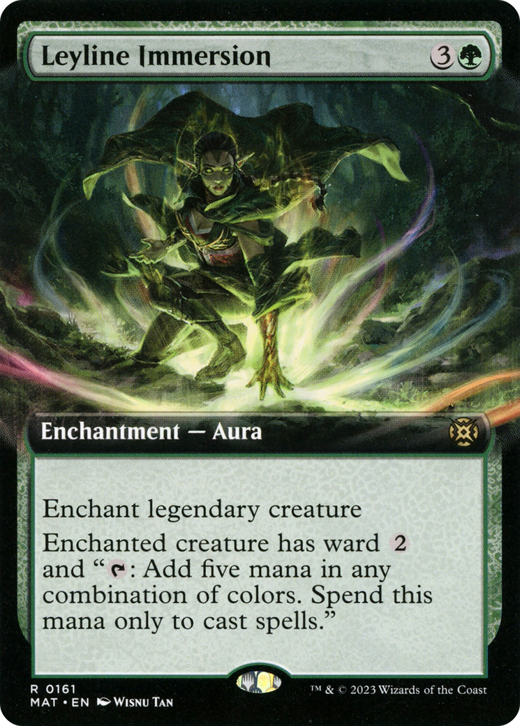 Leyline Immersion (MAT-161) [March of the Machine: The Aftermath] (Extended Art) MTG Single Wizards of the Coast