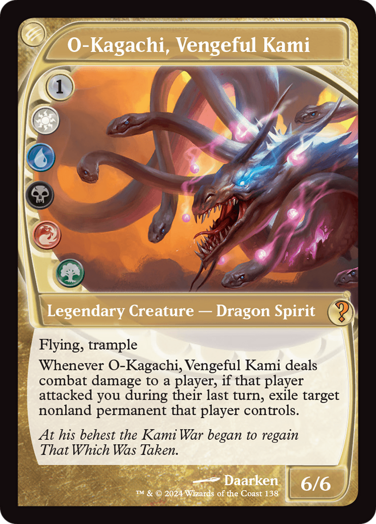 O-Kagachi, Vengeful Kami (Future Sight) (MB2-138) [Mystery Booster] Mystery Booster 2 MTG Single Wizards of the Coast