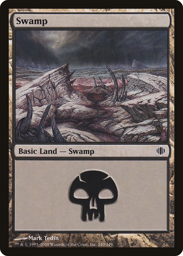 Swamp (ALA-240) [Shards of Alara] MTG Single Wizards of the Coast