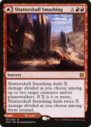 Shatterskull Smashing // Shatterskull, the Hammer Pass (ZNR-161) [Zendikar Rising] MTG Single Wizards of the Coast