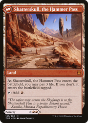 Shatterskull Smashing // Shatterskull, the Hammer Pass (ZNR-161) [Zendikar Rising] MTG Single Wizards of the Coast
