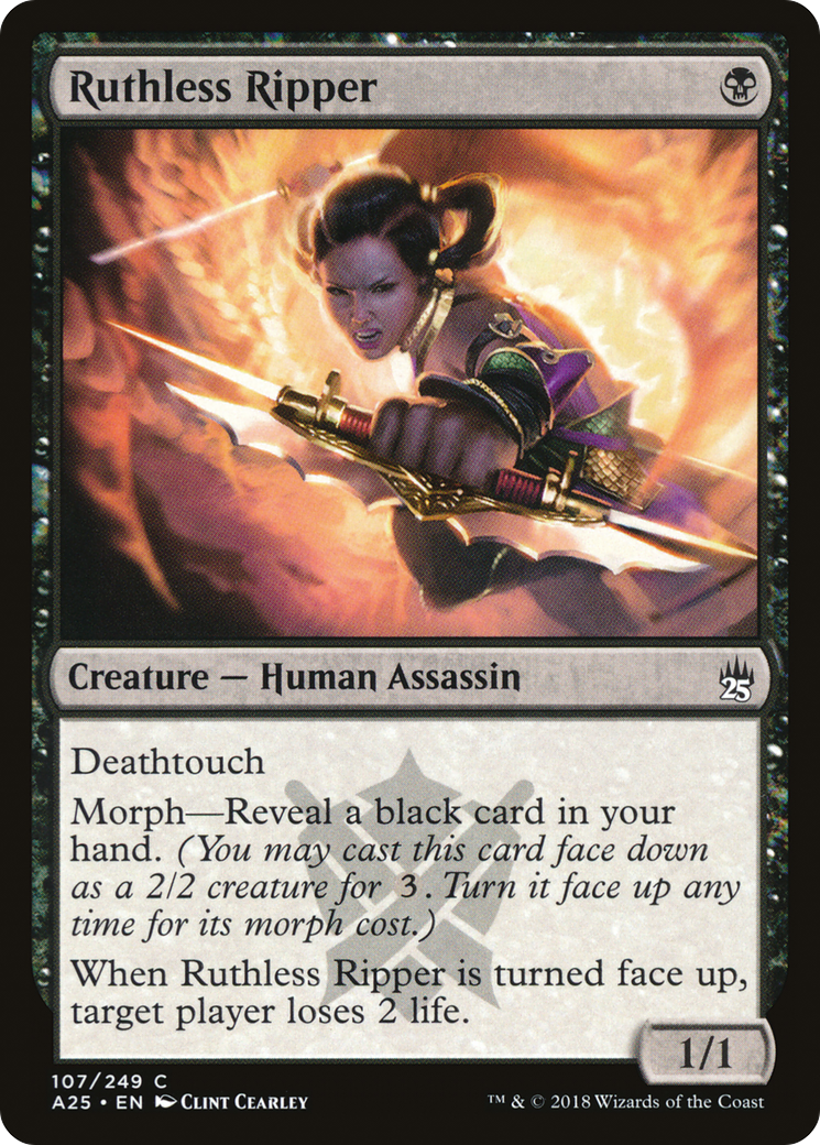 Ruthless Ripper (A25-107) [Masters 25] MTG Single Wizards of the Coast