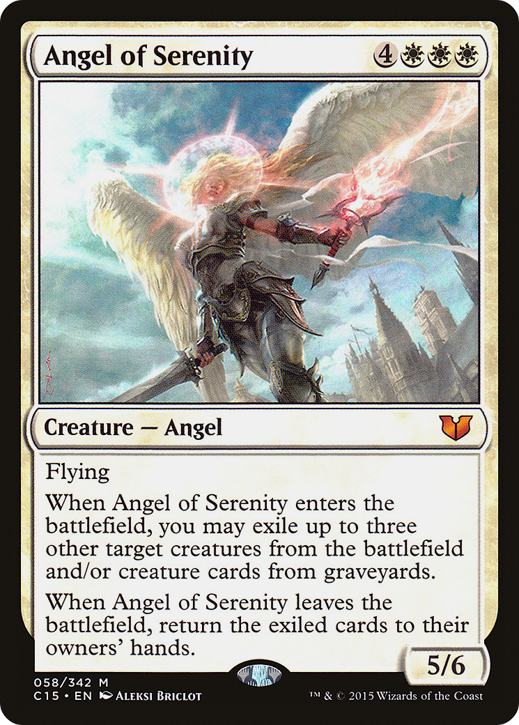 Angel of Serenity (C15-058) [Commander 2015] MTG Single Wizards of the Coast