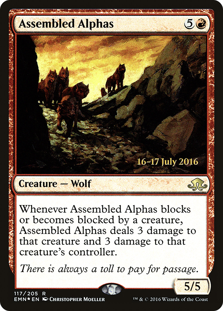 Assembled Alphas (PRE-117) [Eldritch Moon Promos] Foil MTG Single Wizards of the Coast