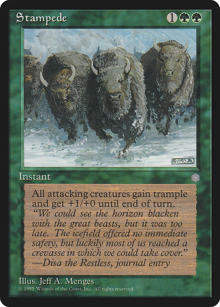 Stampede (ICE-265) [Ice Age] MTG Single Wizards of the Coast