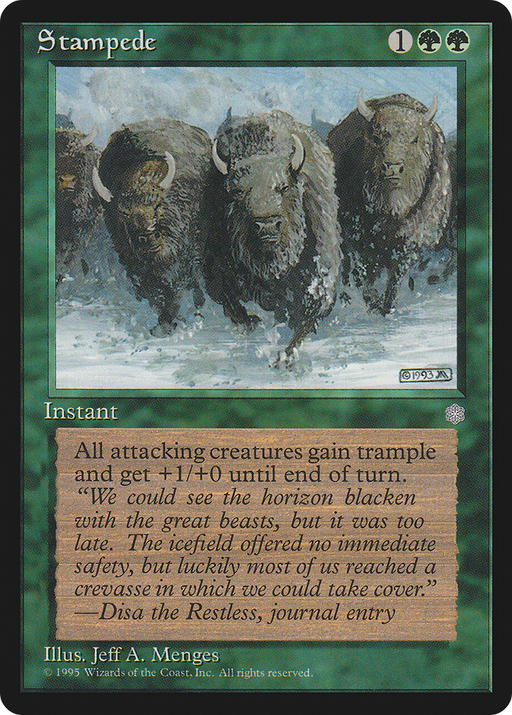 Stampede (ICE-265) [Ice Age] MTG Single Wizards of the Coast