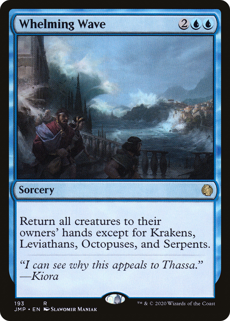 Whelming Wave (JMP-193) [Jumpstart] MTG Single Wizards of the Coast