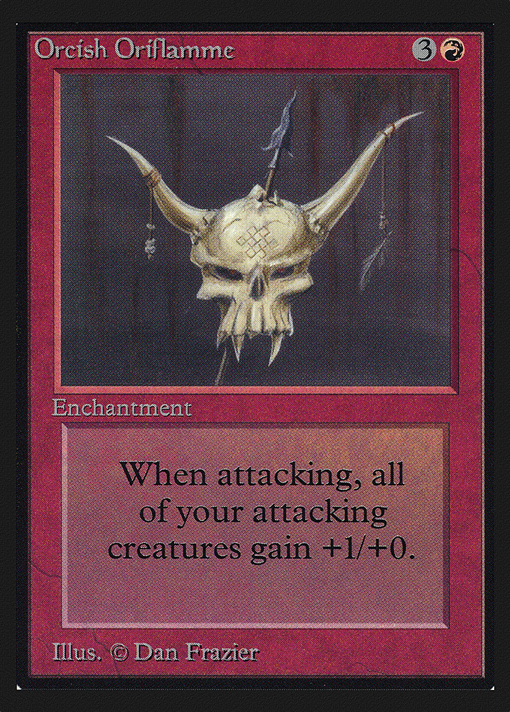 Orcish Oriflamme (CED-167) [Collectors' Edition] MTG Single Wizards of the Coast